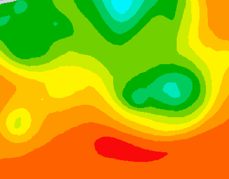 GDPS 500 millibar geopotential height 060 hour forecast chart for Canada based on 2026/07/13 1200Z data