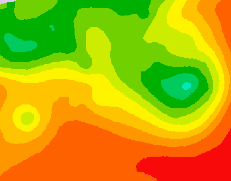GDPS 500 millibar geopotential height 108 hour forecast chart for Canada based on 2026/07/13 1200Z data