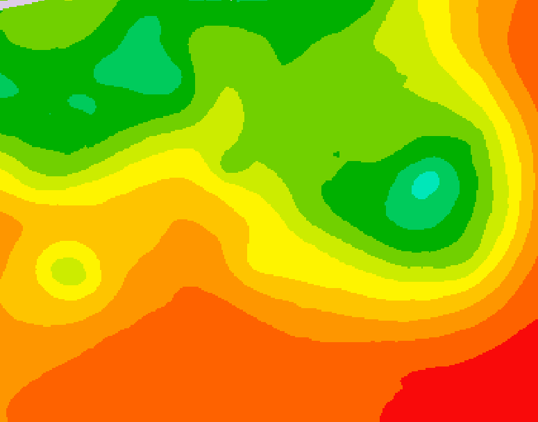 GDPS 500 millibar geopotential height 120 hour forecast chart for Canada based on 2026/07/13 1200Z data
