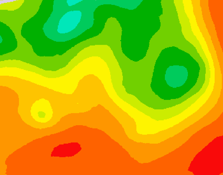 GDPS 500 millibar geopotential height 144 hour forecast chart for Canada based on 2026/07/13 1200Z data
