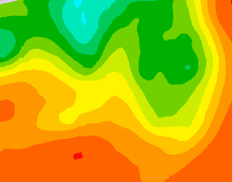 GDPS 500 millibar geopotential height 168 hour forecast chart for Canada based on 2026/07/13 1200Z data