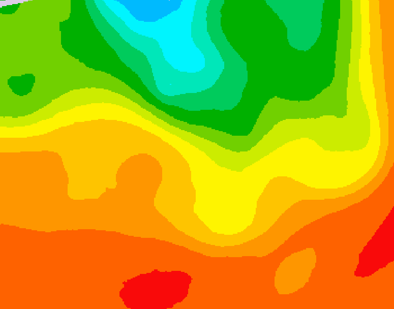 GDPS 500 millibar geopotential height 216 hour forecast chart for Canada based on 2026/07/13 1200Z data