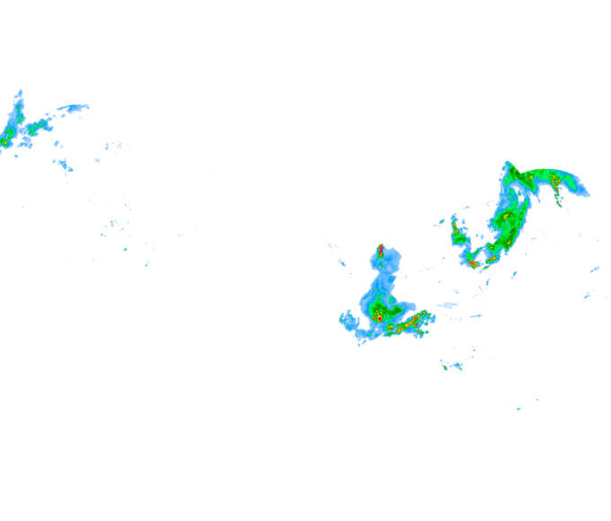 Weather radar data valid at 2026/07/13 07:00 UTC