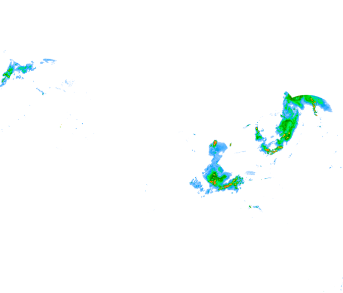 Weather radar data valid at 2026/07/13 07:18 UTC