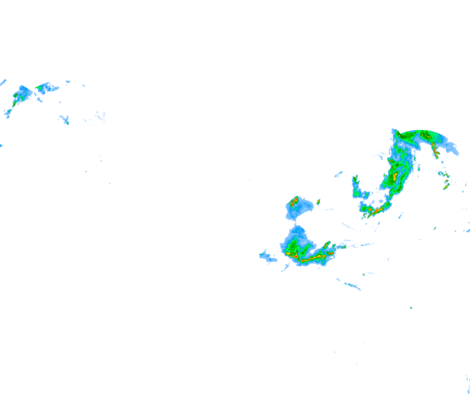 Weather radar data valid at 2026/07/13 07:42 UTC