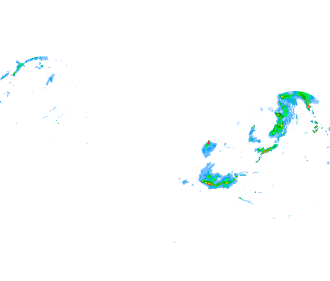 Weather radar data valid at 2026/07/13 08:06 UTC