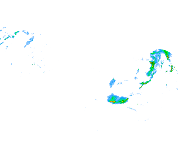 Weather radar data valid at 2026/07/13 08:36 UTC