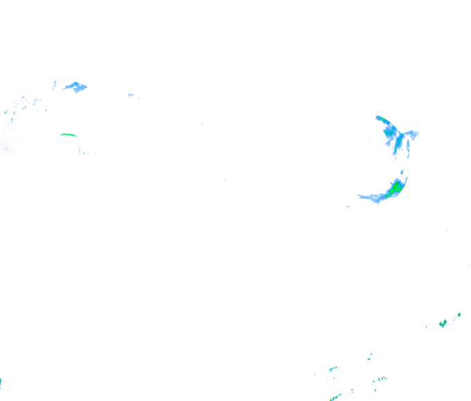 Weather radar data valid at 2026/07/13 21:36 UTC