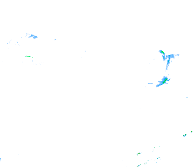 Weather radar data valid at 2026/07/13 21:54 UTC