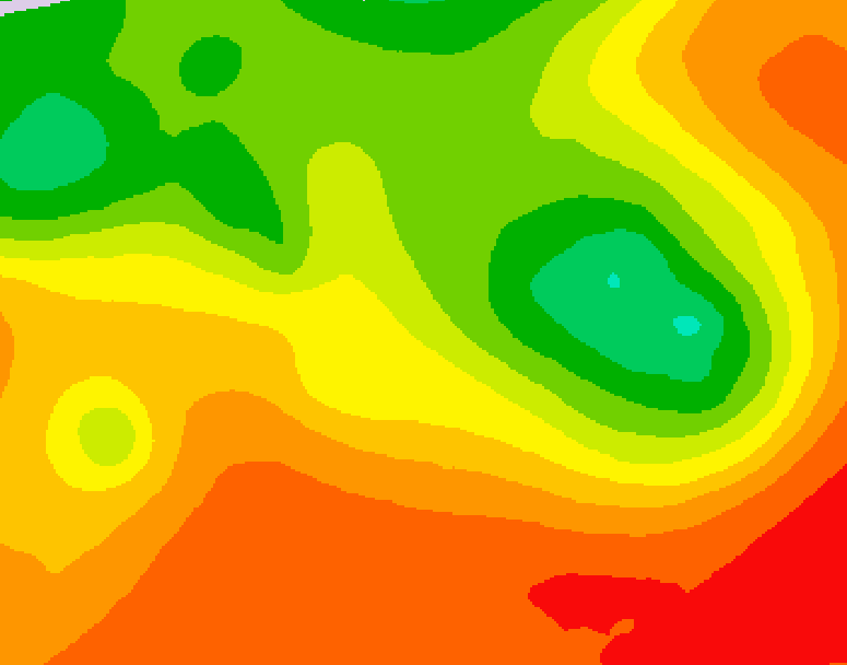 GDPS 500 millibar geopotential height 084 hour forecast chart for Canada based on 2026/07/14 0000Z data