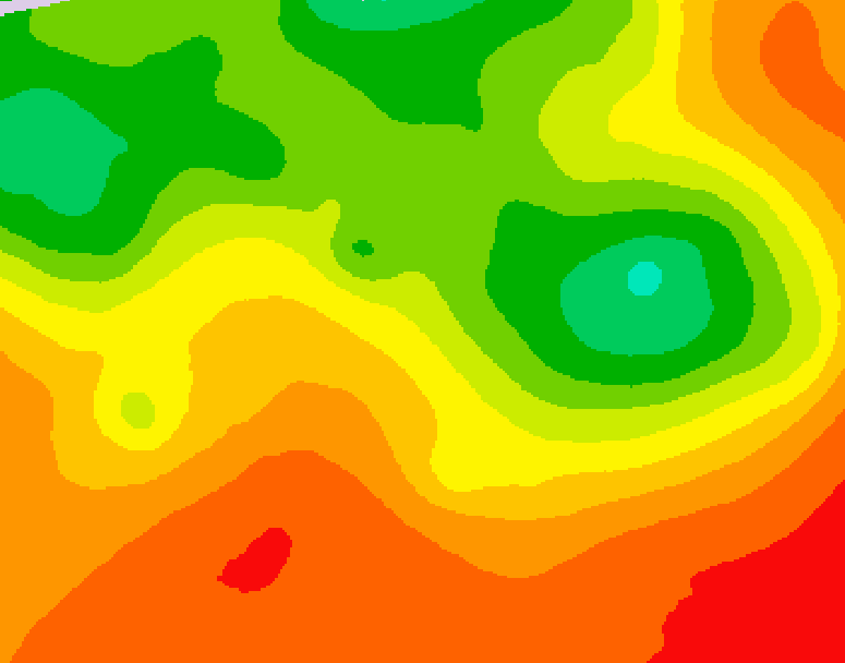 GDPS 500 millibar geopotential height 108 hour forecast chart for Canada based on 2026/07/14 0000Z data