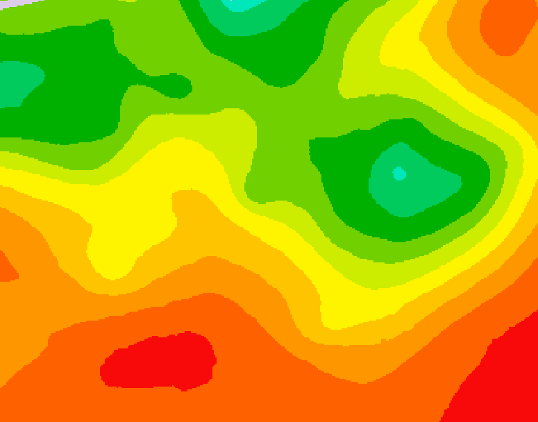 GDPS 500 millibar geopotential height 120 hour forecast chart for Canada based on 2026/07/14 0000Z data