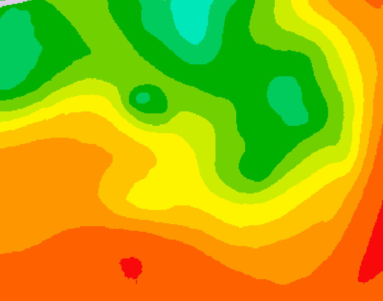 GDPS 500 millibar geopotential height 162 hour forecast chart for Canada based on 2026/07/14 0000Z data