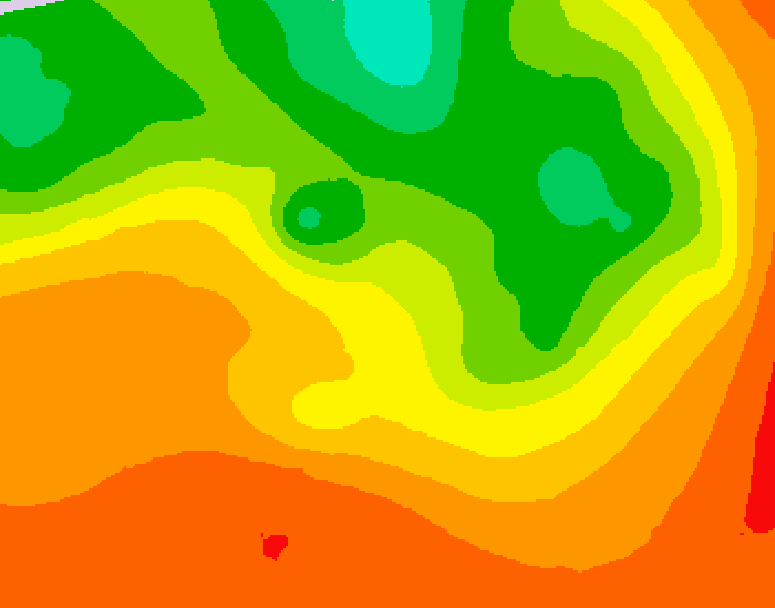GDPS 500 millibar geopotential height 168 hour forecast chart for Canada based on 2026/07/14 0000Z data