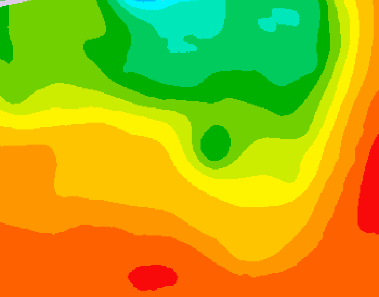 GDPS 500 millibar geopotential height 204 hour forecast chart for Canada based on 2026/07/14 0000Z data