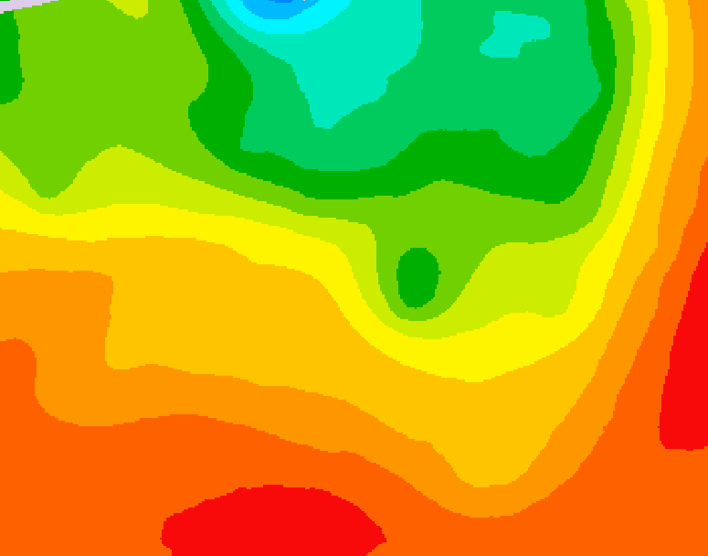 GDPS 500 millibar geopotential height 210 hour forecast chart for Canada based on 2026/07/14 0000Z data