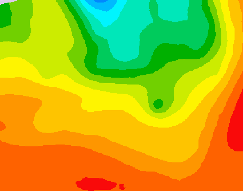 GDPS 500 millibar geopotential height 228 hour forecast chart for Canada based on 2026/07/14 0000Z data