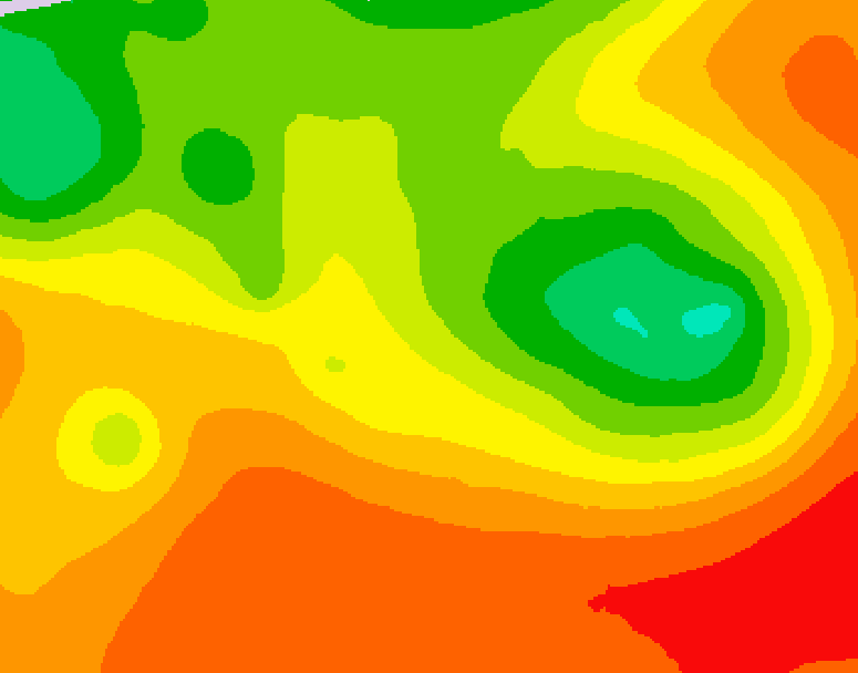 GDPS 500 millibar geopotential height 072 hour forecast chart for Canada based on 2026/07/14 1200Z data