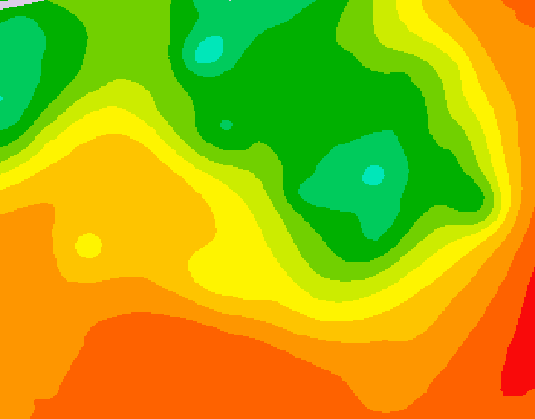GDPS 500 millibar geopotential height 144 hour forecast chart for Canada based on 2026/07/14 1200Z data