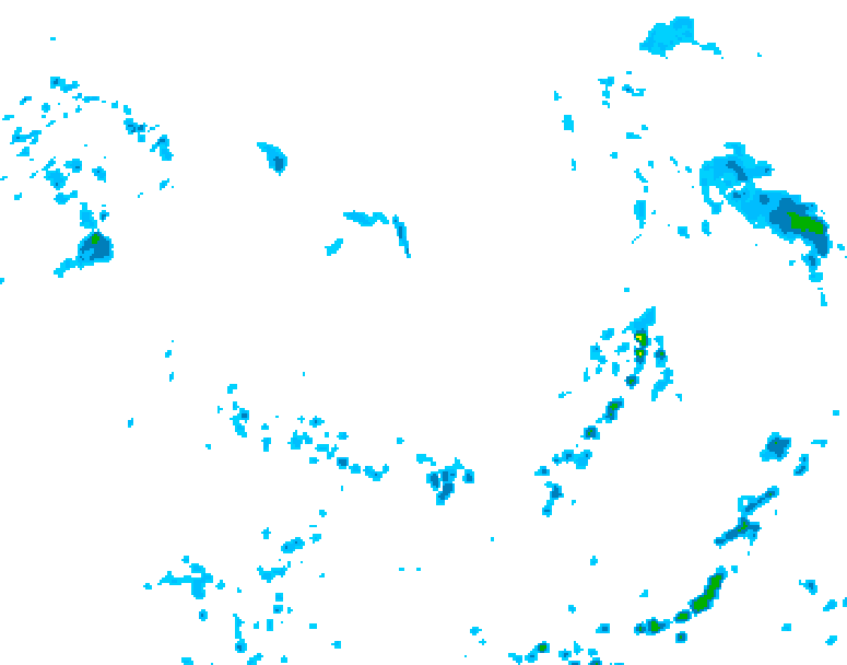 GDPS precipitation 168 hour forecast chart for Canada based on 2026/07/14 0000Z data