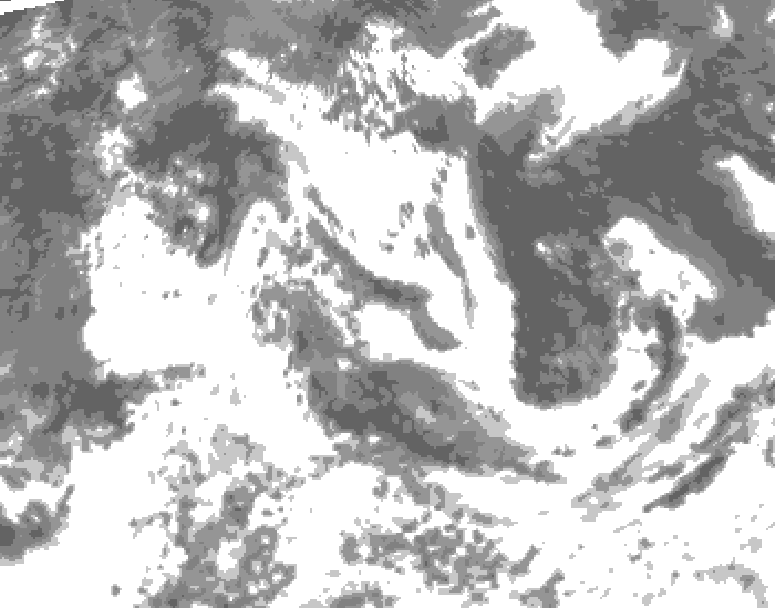 GDPS total cloud 060 hour forecast chart for Canada based on 2026/07/14 1200Z data