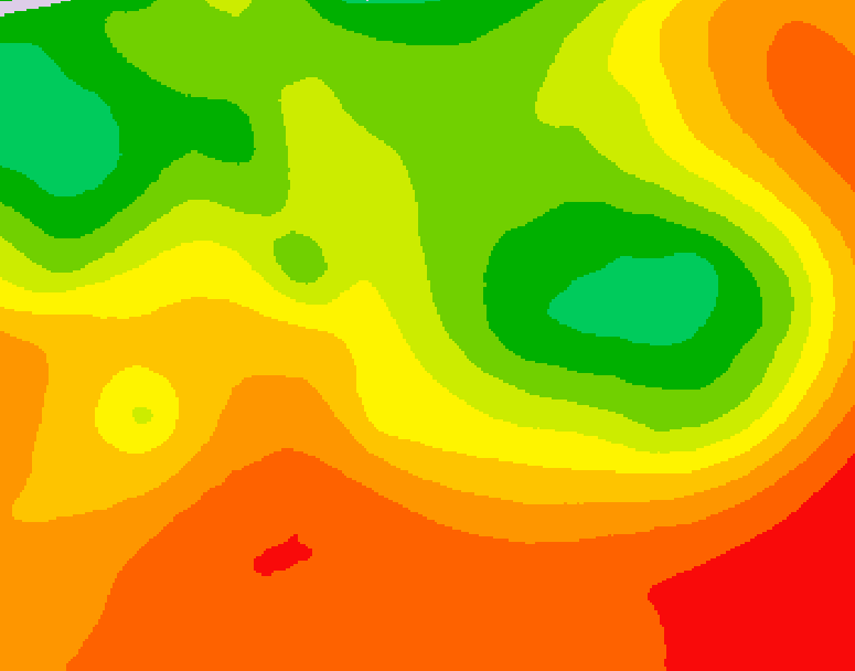 GDPS 500 millibar geopotential height 072 hour forecast chart for Canada based on 2026/07/15 0000Z data