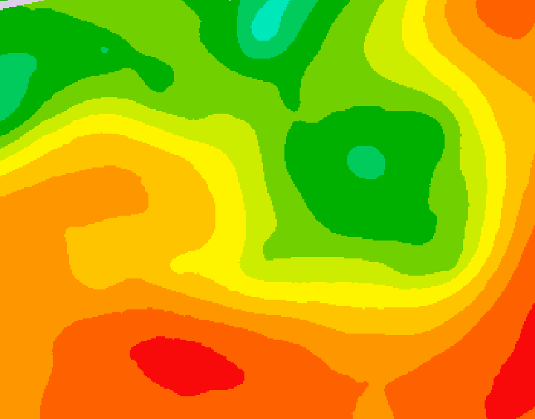 GDPS 500 millibar geopotential height 120 hour forecast chart for Canada based on 2026/07/15 0000Z data