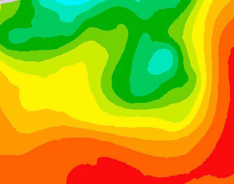 GDPS 500 millibar geopotential height 240 hour forecast chart for Canada based on 2026/07/15 0000Z data