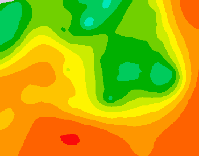 GDPS 500 millibar geopotential height 120 hour forecast chart for Canada based on 2026/07/15 1200Z data