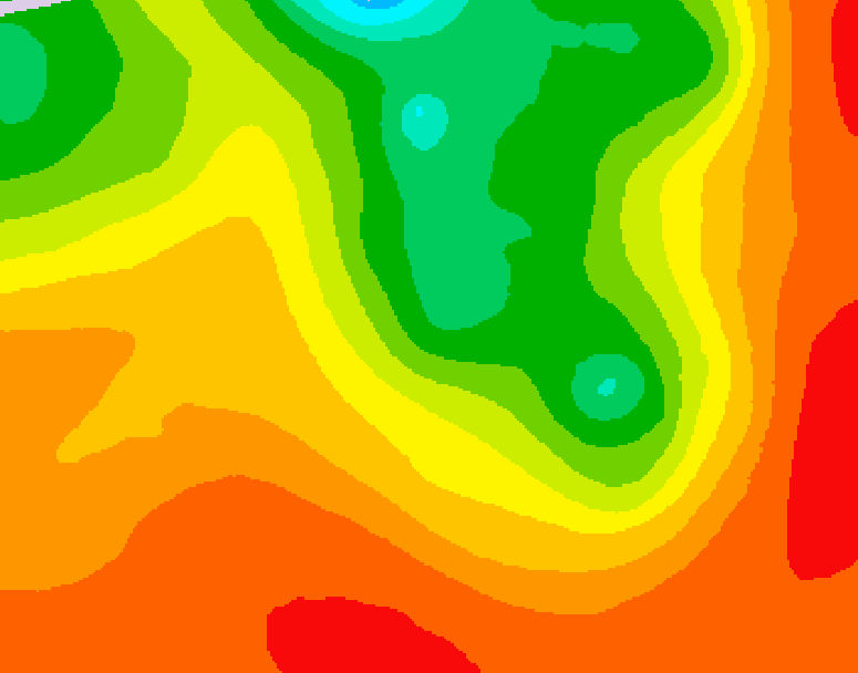 GDPS 500 millibar geopotential height 168 hour forecast chart for Canada based on 2026/07/15 1200Z data