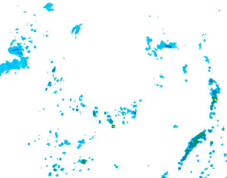 GDPS precipitation 240 hour forecast chart for Canada based on 2026/07/15 0000Z data