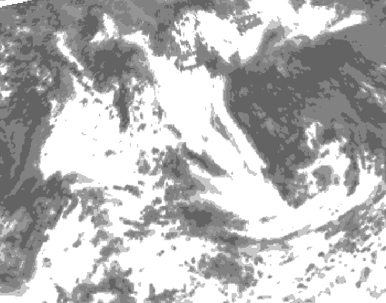 GDPS total cloud 060 hour forecast chart for Canada based on 2026/07/15 0000Z data