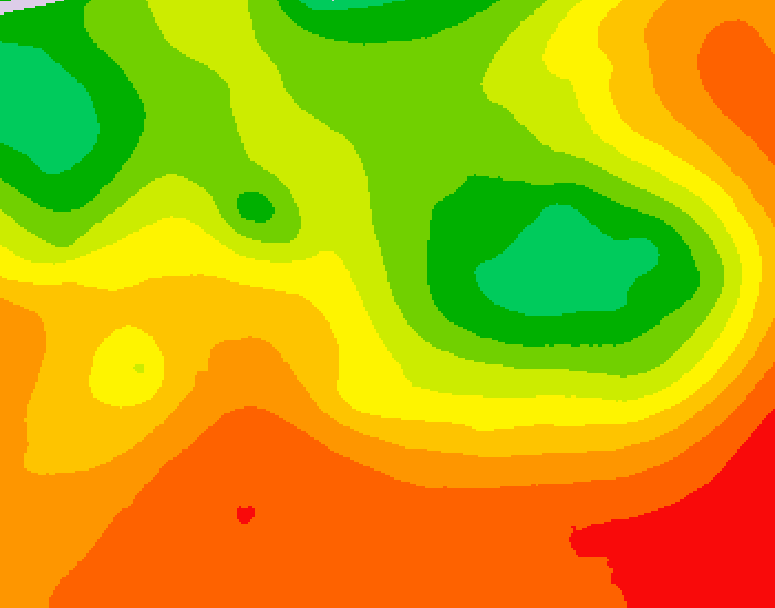 GDPS 500 millibar geopotential height 048 hour forecast chart for Canada based on 2026/07/16 0000Z data