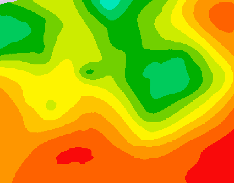 GDPS 500 millibar geopotential height 066 hour forecast chart for Canada based on 2026/07/16 0000Z data