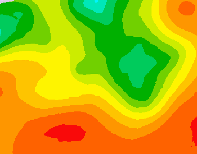 GDPS 500 millibar geopotential height 078 hour forecast chart for Canada based on 2026/07/16 0000Z data