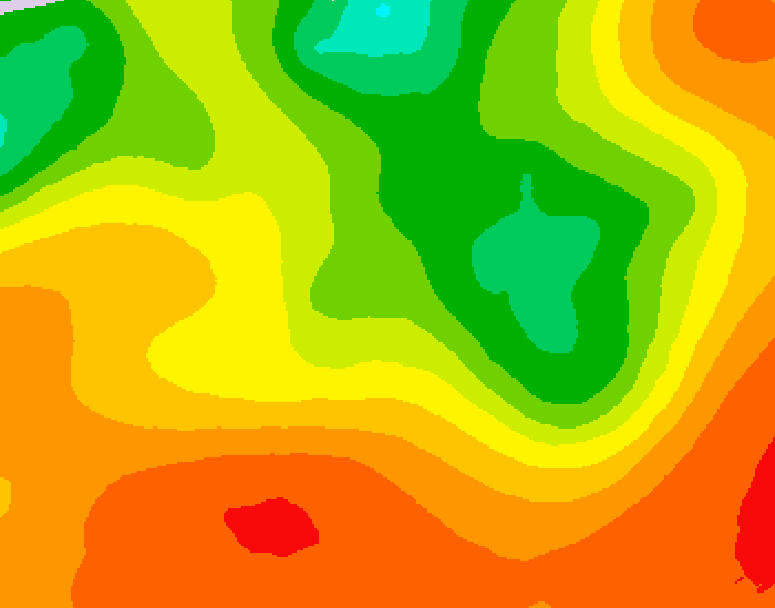 GDPS 500 millibar geopotential height 084 hour forecast chart for Canada based on 2026/07/16 0000Z data