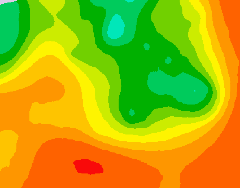 GDPS 500 millibar geopotential height 108 hour forecast chart for Canada based on 2026/07/16 0000Z data