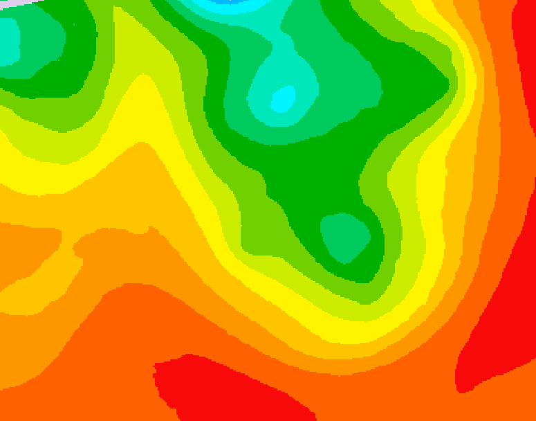 GDPS 500 millibar geopotential height 144 hour forecast chart for Canada based on 2026/07/16 0000Z data