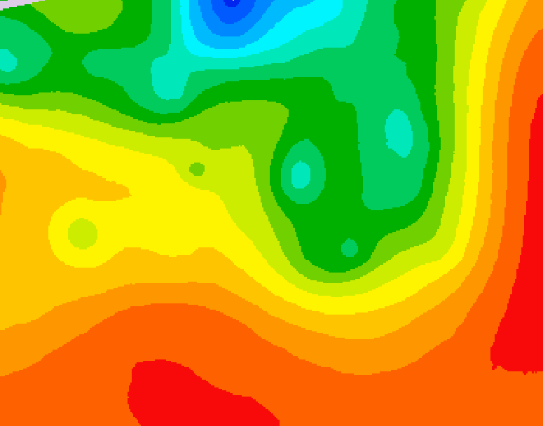 GDPS 500 millibar geopotential height 204 hour forecast chart for Canada based on 2026/07/16 0000Z data