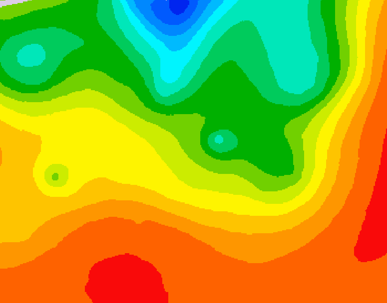 GDPS 500 millibar geopotential height 228 hour forecast chart for Canada based on 2026/07/16 0000Z data