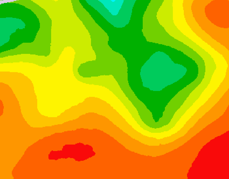 GDPS 500 millibar geopotential height 048 hour forecast chart for Canada based on 2026/07/17 0000Z data