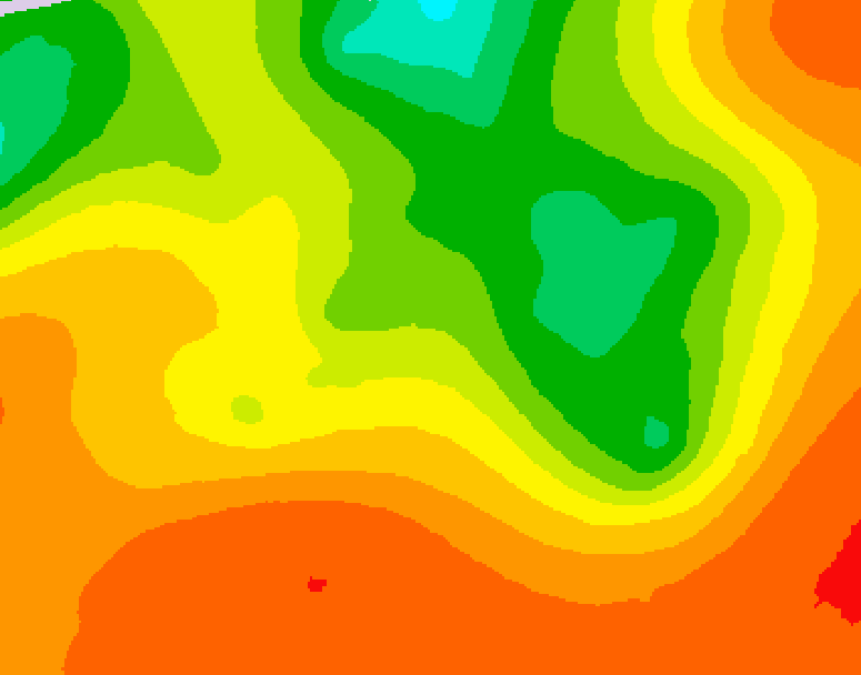 GDPS 500 millibar geopotential height 060 hour forecast chart for Canada based on 2026/07/17 0000Z data