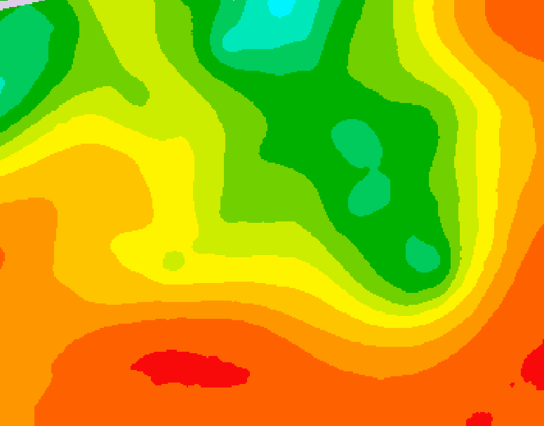 GDPS 500 millibar geopotential height 066 hour forecast chart for Canada based on 2026/07/17 0000Z data