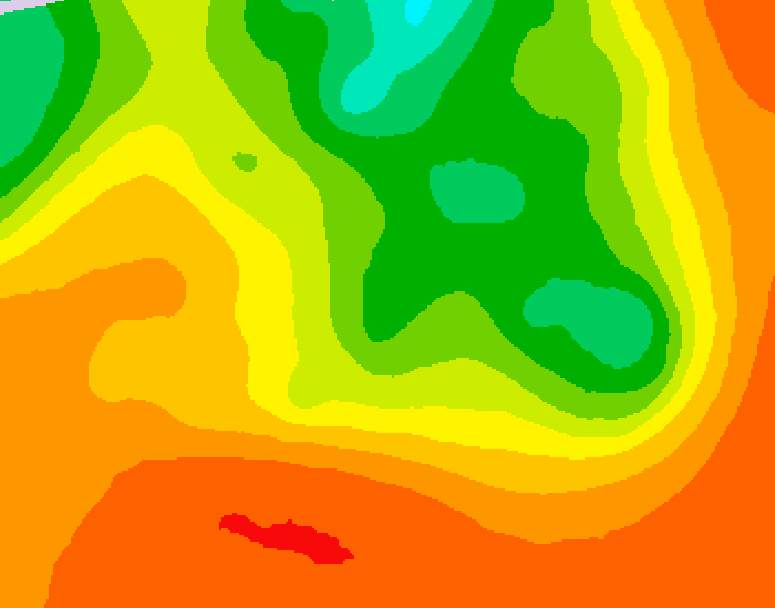 GDPS 500 millibar geopotential height 078 hour forecast chart for Canada based on 2026/07/17 0000Z data