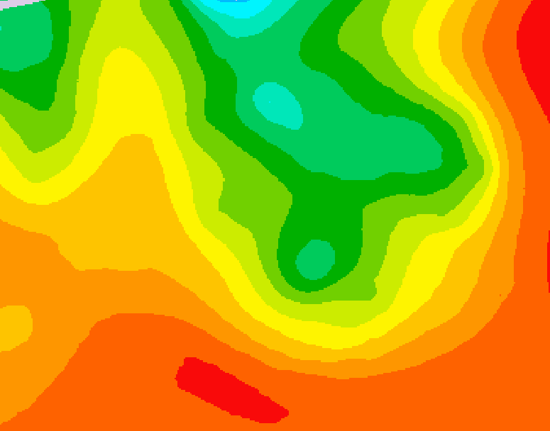 GDPS 500 millibar geopotential height 108 hour forecast chart for Canada based on 2026/07/17 0000Z data