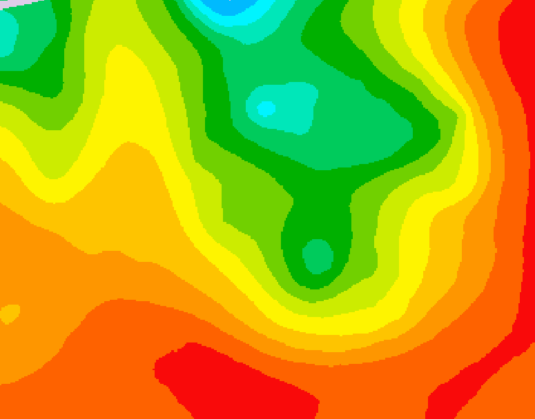 GDPS 500 millibar geopotential height 114 hour forecast chart for Canada based on 2026/07/17 0000Z data