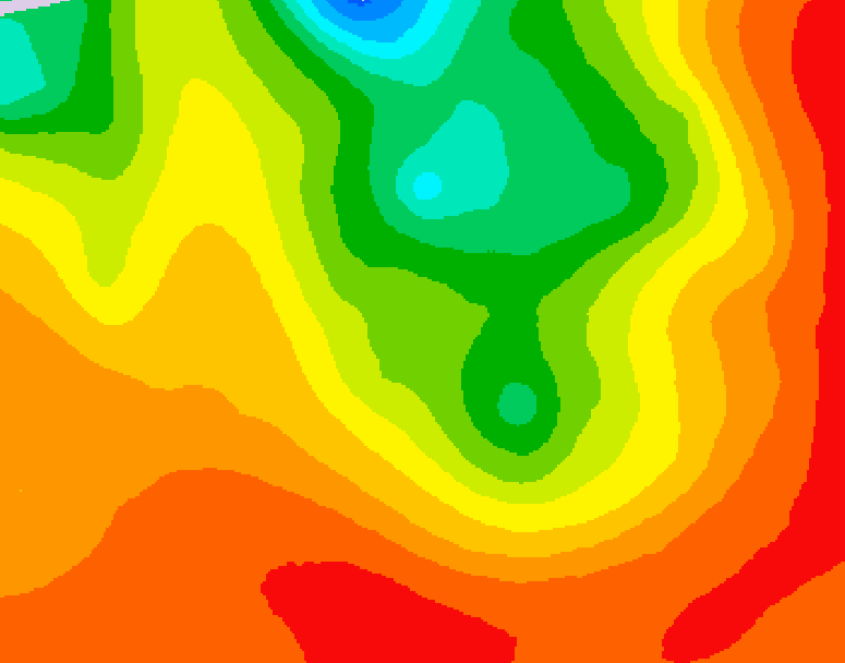GDPS 500 millibar geopotential height 120 hour forecast chart for Canada based on 2026/07/17 0000Z data