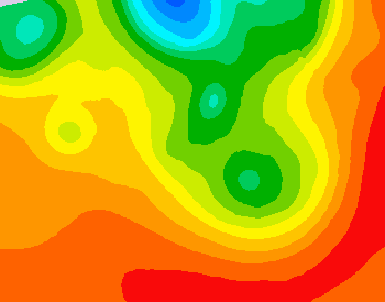 GDPS 500 millibar geopotential height 144 hour forecast chart for Canada based on 2026/07/17 0000Z data