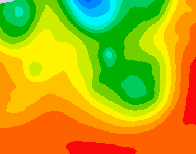 GDPS 500 millibar geopotential height 156 hour forecast chart for Canada based on 2026/07/17 0000Z data