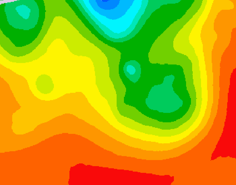 GDPS 500 millibar geopotential height 162 hour forecast chart for Canada based on 2026/07/17 0000Z data